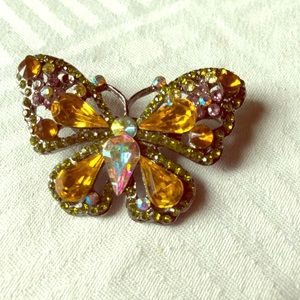 Butterfly brooch